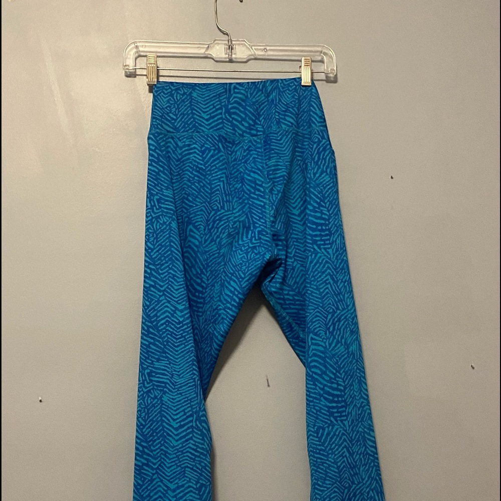 Blue Patterned Pants - Picture 3 of 3